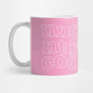 unco logo white line Mug